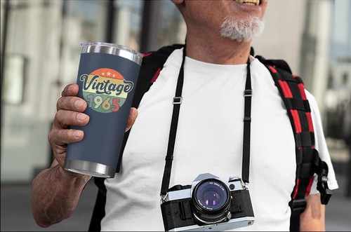 60th Birthday Gifts For Men Women 1965 60th Birthday Decorations For Men Women T - Picture 5 of 7