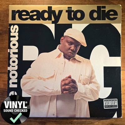 The Notorious B.I.G. Ready To Die ( VG) OG First Press Bad Boy 1994 2x LP Vinyl