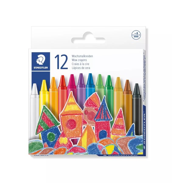 4007817102237 Kredki Woskowe Noris 12 KoloróW Staedtler Staedtler-image