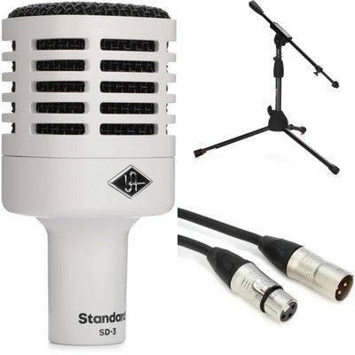 Universal Audio SD-3 Dynamic Microphone with Mic Stand
