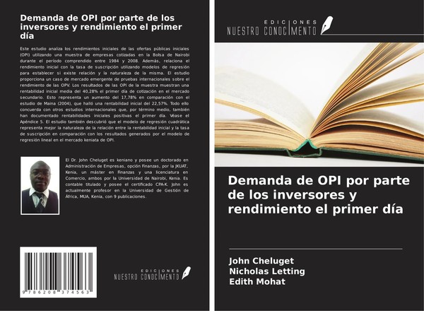 John Cheluget (U. A.) | Demanda De Opi Por Parte De Los Inversores Y...-image