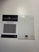 Stampin' Up CANE WEAVE 3D Embossing Folder