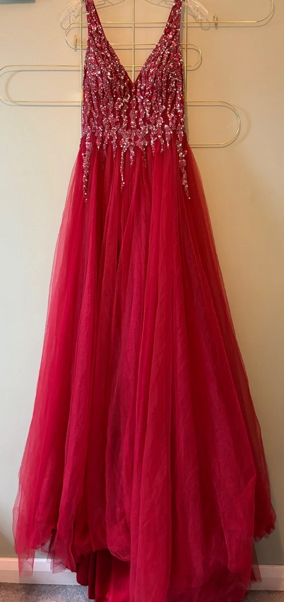 Prom Red Dress Formal Occasion for Girls for sale | eBay UK