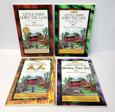 Vintage Little Farm Down the Lane Books I II III V Bonnie Siegrist Signed Set PB
