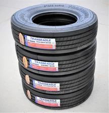 4 Tires Transeagle All Steel ST Radial ST 235/80R16 Load H 16 Ply Trailer