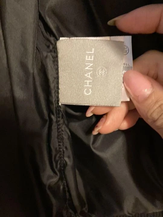 Cappotto esterno maglione CHANEL Chanel linea sportiva 06A 38