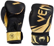 (TG. 10 oz) Venum Challenger 3.0, Guantoni da Boxe Unisex – Adulto, Black/Gold