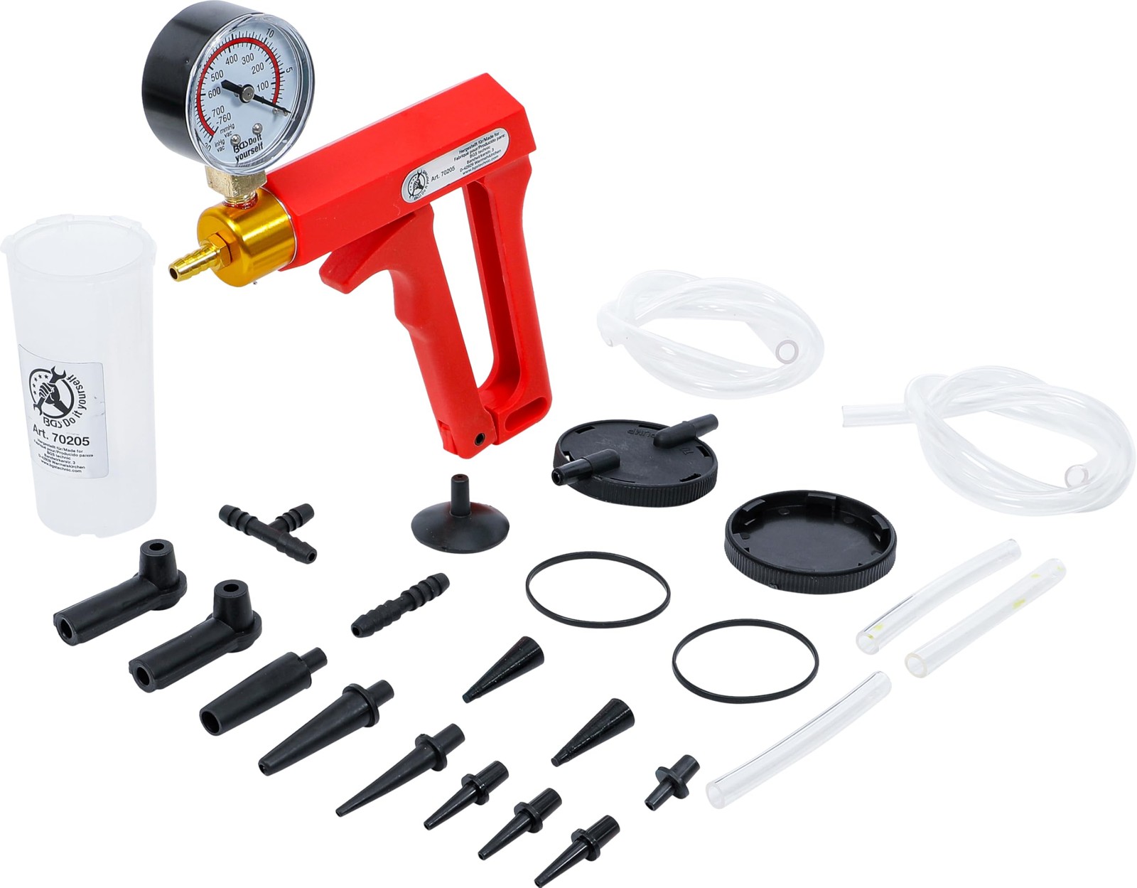 Pompe à vide BGS Diy 70205 pour purger les freins seul dans son garage