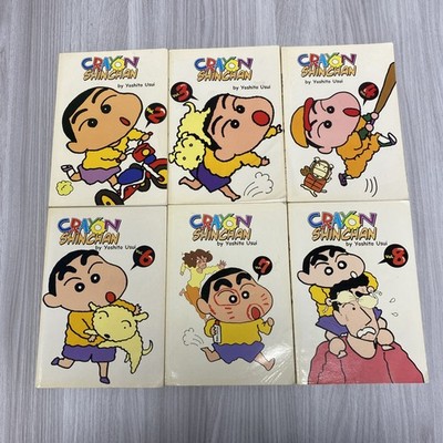 Kureyon Crayon Shin Chan Japanese Manga Usui Yoshito Vol 2-8 PP 