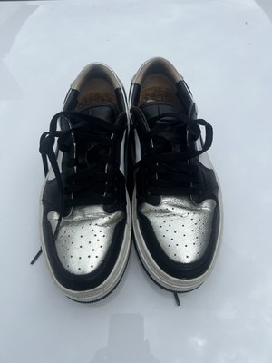 Nike Air Jordan 1 Elevate Low SE Metallic Silver Toe DQ8561-001 Women's Size 10