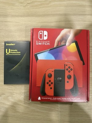 Brand New! Nintendo Switch OLED Mario Red Edition Console With Extra!