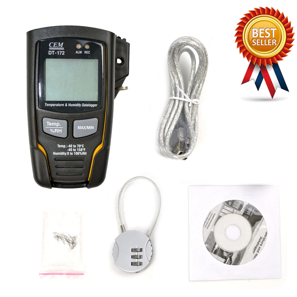 CEM DATA LOGGER DT172, 54 OFF