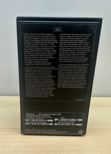 Apple iPhone 3GS - 8GB - BRAND NEW - New In Box - Picture 2 of 3