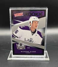 2010-11 Upper Deck Victory Black Rich Richard Clune #222 Rookie RC LA KINGS