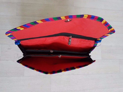 Indian Handmade Vintage Ethnic Ladies Purse Thread Clutch Bag Hipi Boho Gypsy - Picture 17 of 33