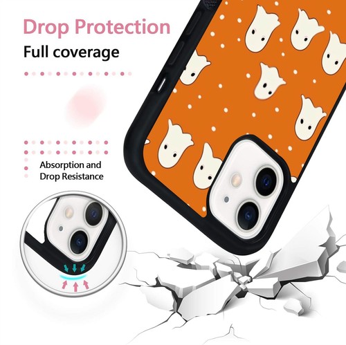 For Samsung Galaxy S23 Plus Ultra Rugged Case pattern small ghosts - Picture 9 of 25