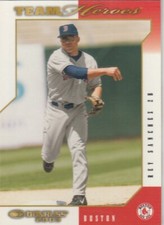 REY SANCHEZ DONRUSS TEAM HEROES GLOSSY BOSTON RED SOX #91 2003 03