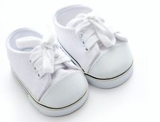 Zapatillas bajas Tenis Zapatos Hechos para 18" American Girl Muñeca Ropa 1/4 Muñeca