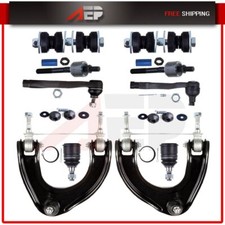 12 Pieces Suspension Set For 1988-1991 Honda Crx Civic Control Arm Tie Rod Ends