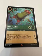 Disney Lorcana Rise of Floodborn 84/204 Little John Loyal Friend - Rare Non Foil