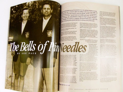 2001 US Women’s Open Official USGA Championship Program, Pine Needles NC, Mint! - Picture 5 of 9
