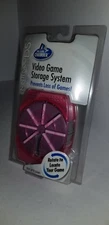 NEW Pink Video Games Cartridge Travel Storage Vault Case Chamber for Nintendo DS