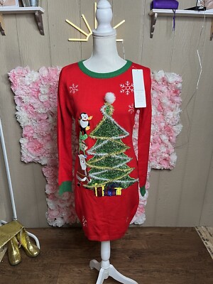 white christmas dresses Unisex Ugly Christmas Sweater Women Men Christmas Outfit Funny Xmas Tr –  Sun Baby main image 1