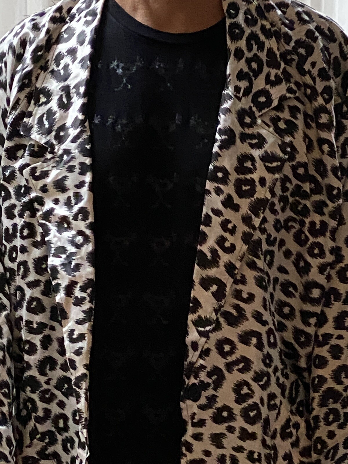 1980s Coat Leopard Pattern - image 5