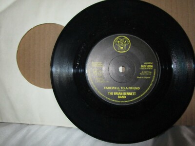 Brian Bennett Band Saturday Night Special / Farewell To A Friend Vinyl 7'' Single