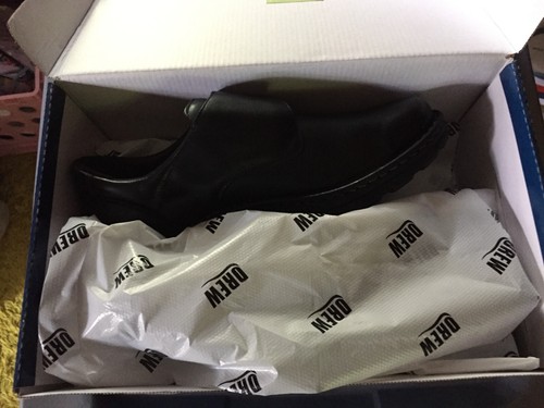 Drew Shoes 4000-14 Watson Black Stretch Leather Size: 10.5 6E Men's Casual Shoe - Picture 4 of 6