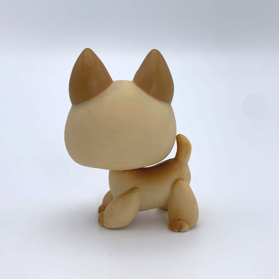 Figurine Littlest Pet Shop LPS #212 - Chien Berger Allemand (German Shepherd) - Occasion - #geektradelpschien