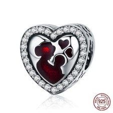 Charm Ciondolo a Bracciale Pandora Argento Sterling 925 Amore Mamma Bambino Bimbo C78