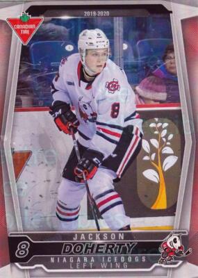 2019-20 Niagara IceDogs #2 Jackson Doherty