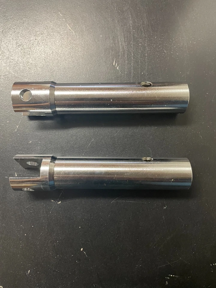 Barras Nerf Honda TRX 250R 88-89 Pro Peg Alba Racing plateadas/azules 218-T7-SL Foto 2 de 4