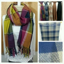 Cashmere Scarf Wrap Shawl Pashmina Long Wool Warm Soft Fashion Stole Winter New 