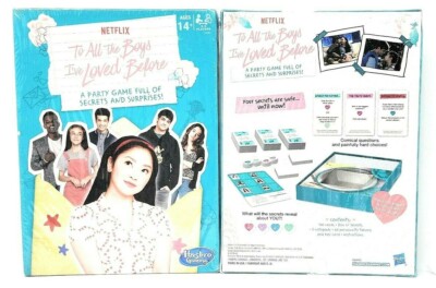 Hasbro Party Game: To All The Boys I've Loved Before - for Ages 14 and Up New