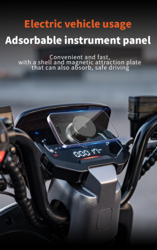 360° Rotatable Car Magnetic Phone Holder Vacuum Magnetic Suction Cup Phone Mount - Picture 8 of 14