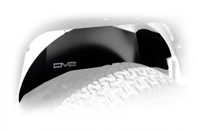DV8 Offroad | INFEND-01RB | Inner Fender Liner for 07-18 Wrangler JK | Rear...