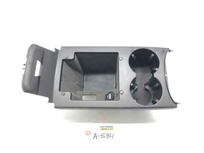 2015-2018 PORSCHE MACAN CENTER CONSOLE CUPHOLDER STORAGE COMPARTMENT OEM