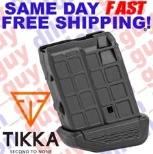 TIKKA 17 HMR 10 Round Magazine For Tikka T1X, Polymer, Black - S545203782