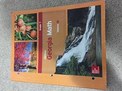 Glencoe Georgia Math Volume 2 Grade 7 - Paperback By McGrawHill Education - GOOD