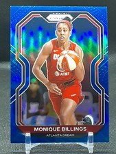 MONIQUE BILLINGS 2021 PRIZM WNBA BLUE PRIZM #046/149 DREAM