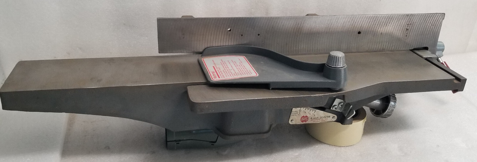 SHOPSMITH MARK V 4'' JOINTER. (1) Excellent, W/Manual. eBay