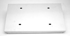 license plate holder single stainless steel 14x8 for Peterbilt KW Freightliner