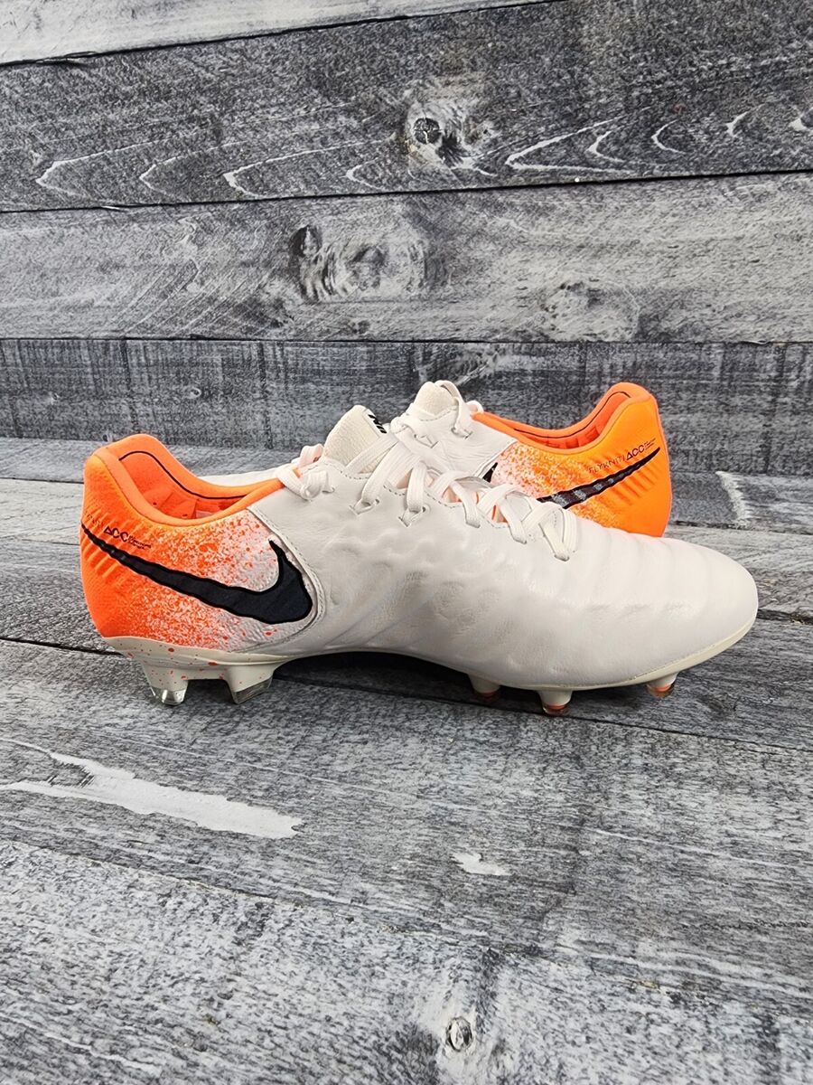 Nike Tiempo Legend 7 Elite White Orange AH7238-119 Men's Nike Tiempo Legend 7 Elite White Orange AH7238-119 Men's