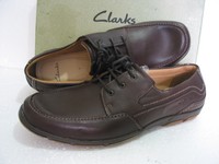 Mens Clarks Extra Light Latch Bay Brown Leather Shoes Uk Size 10 Mens Clarks Extra Light Latch Bay Brown Leather Shoes Uk Size 10