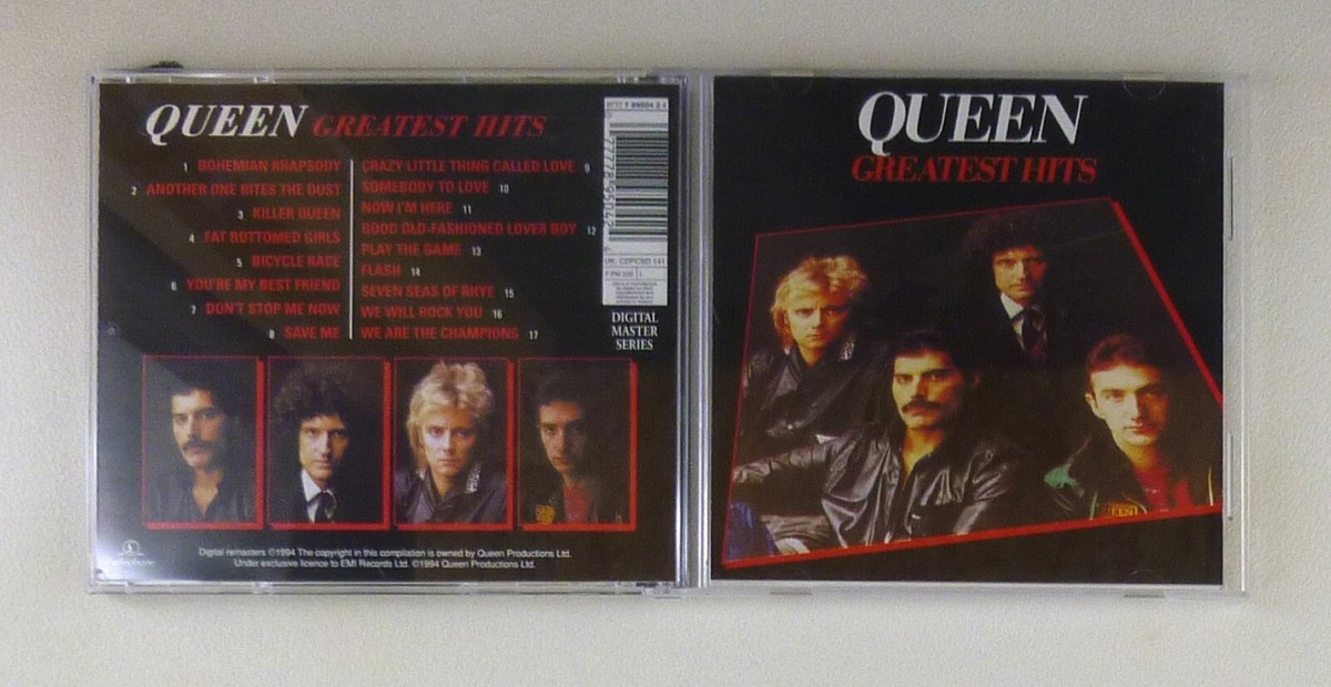 Cd Disc - Queen – Greatest Hits - A10078 Z19 | eBay