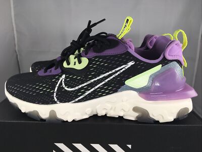 nike react vision purple and black