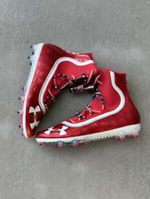 Under Armour Highlight LIMITED EDITION USA Football Cleats 3021191-600 Men's 9