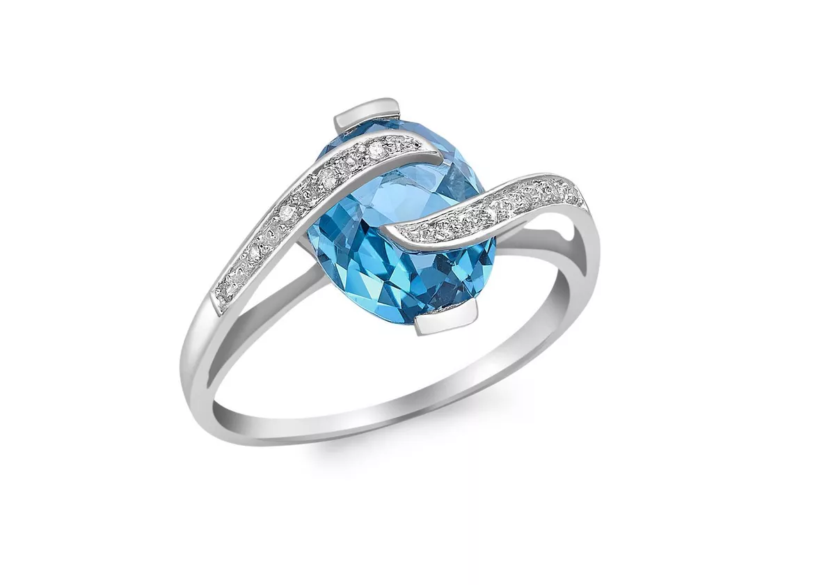Ebay clearance topaz ring